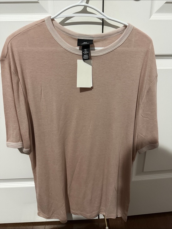 H&M Other - H&M Women’s Dusty Rose Short Sleeve Crewneck Tee